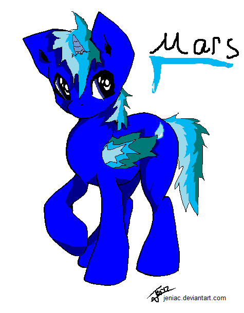 My ponysona Mars.