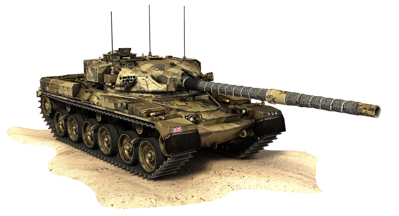 3D model: The FV4201 Chieftain Mk 5 by SPARTAN-II7M on DeviantArt