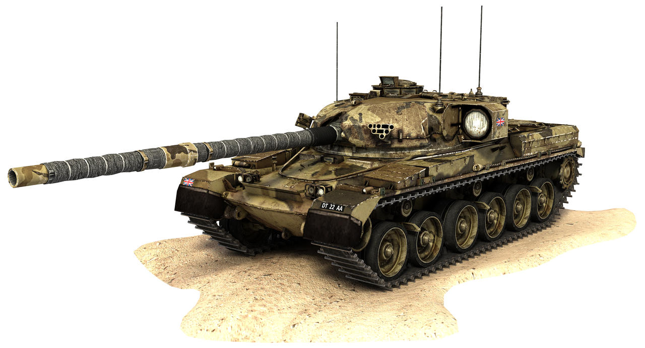 3D model: The FV4201 Chieftain Mk 5 by SPARTAN-II7M on DeviantArt