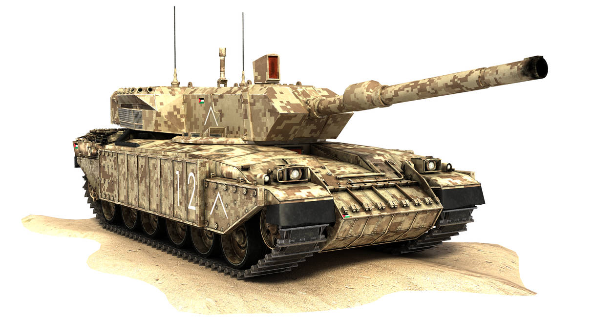 Challanger Falcon 3D model: The FV4030/4 Challenger I Mk.3 Falcon by SPARTAN-II7M on ...