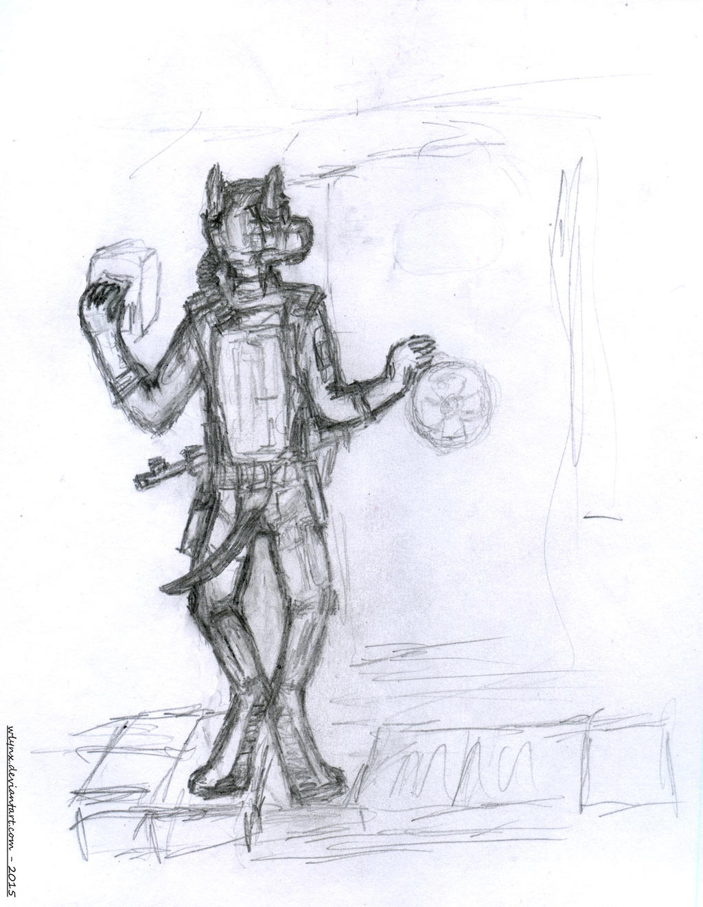 In the mutant's lair: Opening of a Secret Door