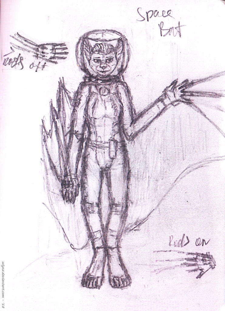 Space anthro bat V.01