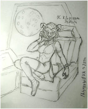 OC Klovianna in space 29.03.2024