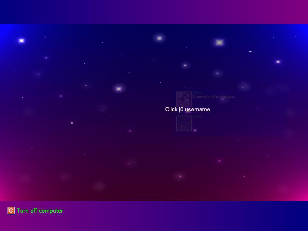 Starry Night Login by Atomichamster on DeviantArt