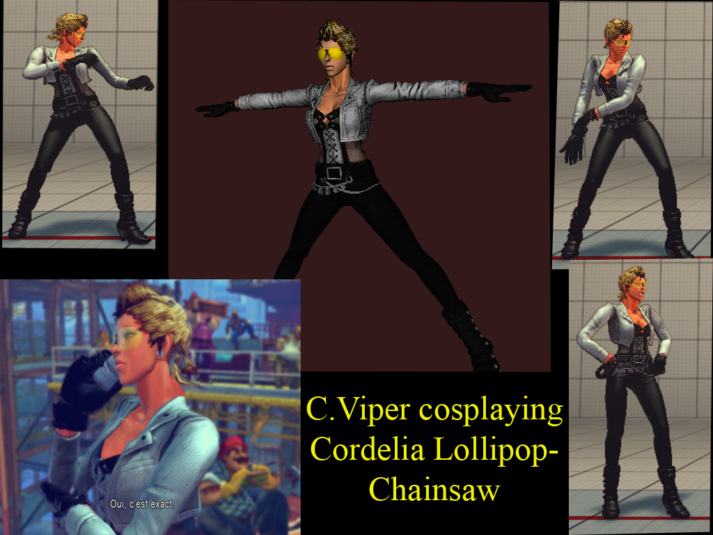 C. Viper  cosplaying Codelia