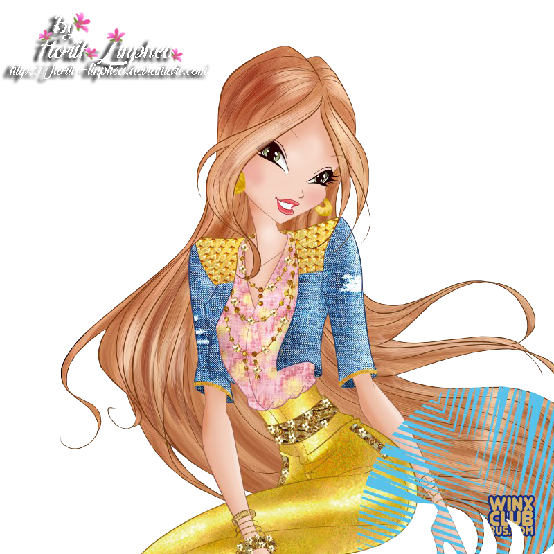 Winx Linphea Winx club Flora - Couture by Florik-Linphea on DeviantArt