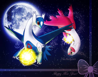 New Year's Greetings from Latios and Latias