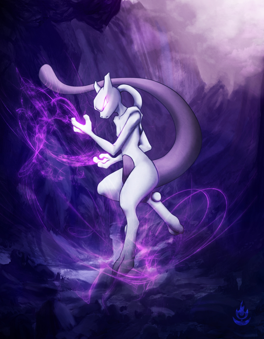 Mewtwo - In Cerulean Cave