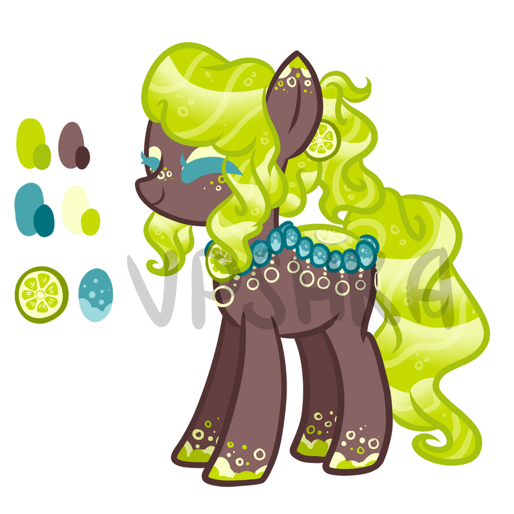 Adoptable: Fruity Pondpony [CLOSED]