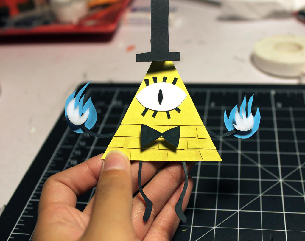Filibuster Papercraft Bill Cipher Papercraft by koreandrawer on DeviantArt