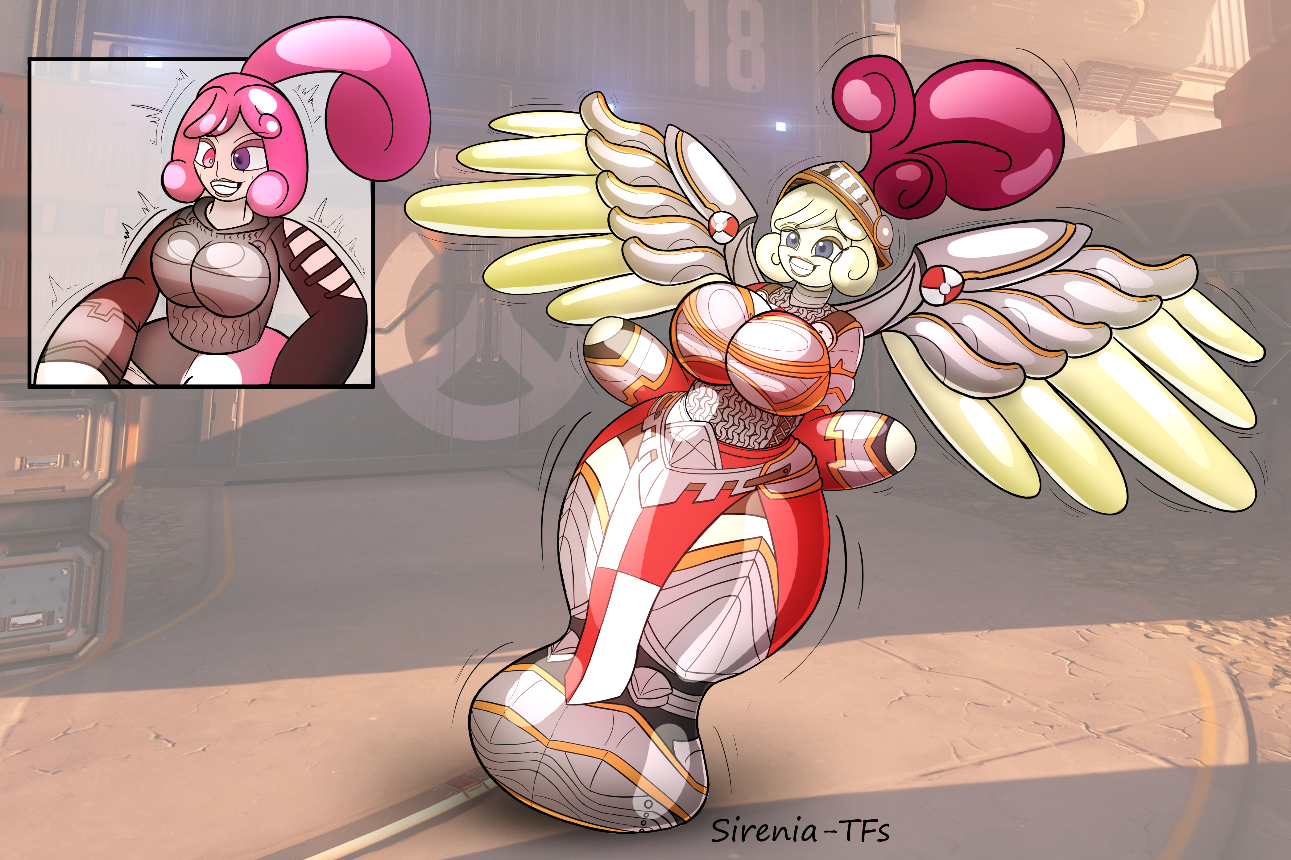 Nobuko Mercy Wobble Doll TF (Commission) by Sirenia-TFs on DeviantArt Nobuko Mercy Wobble Doll TF (Commission) by Sirenia-TFs on DeviantArt