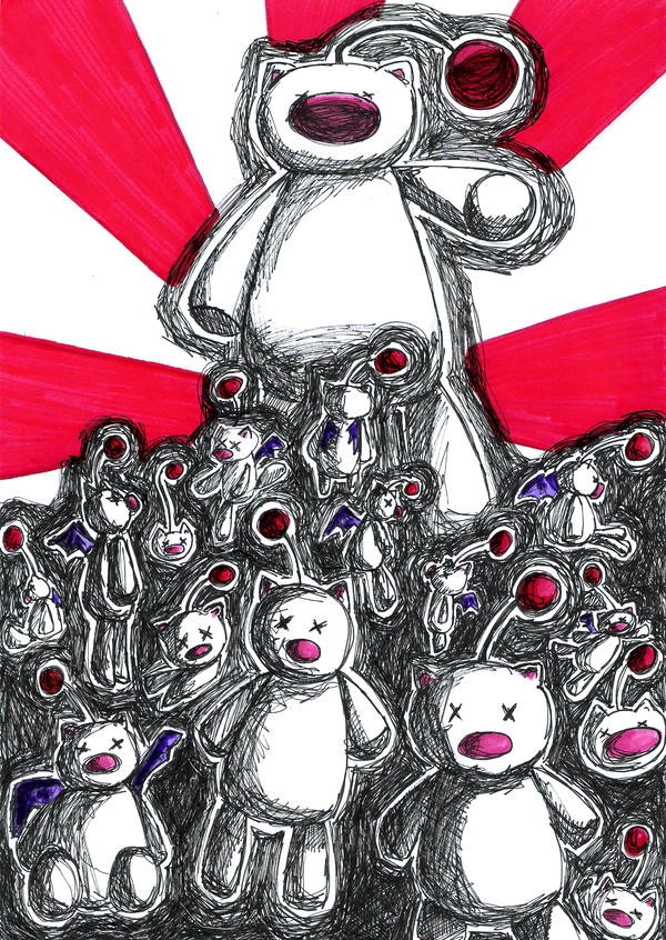 Moogle Invasion by Elcadia on DeviantArt