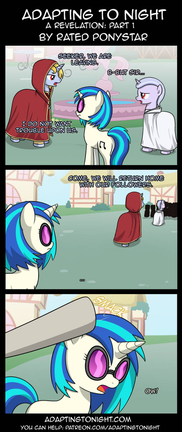 Adapting To Night: A Revelation - Part 1 by Rated-R-PonyStar