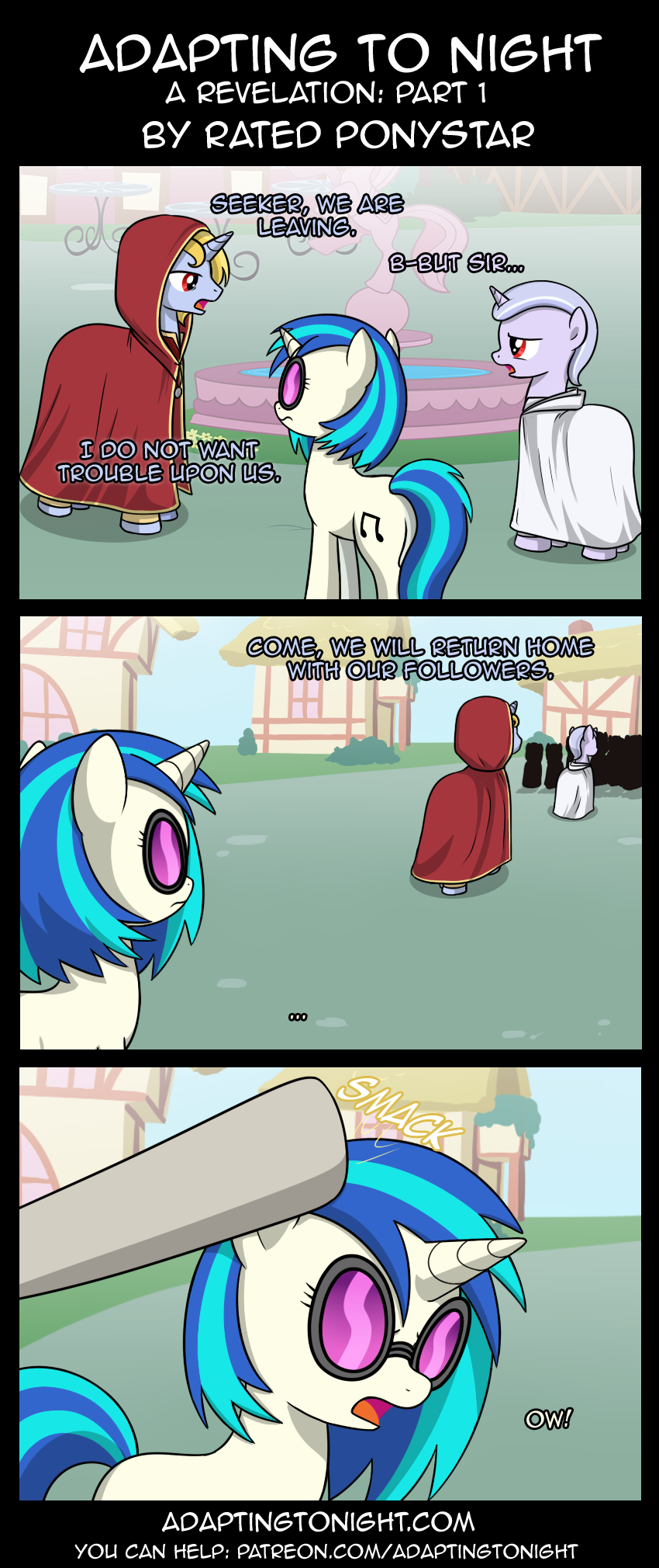 Adapting To Night: A Revelation - Part 1 by Rated-R-PonyStar