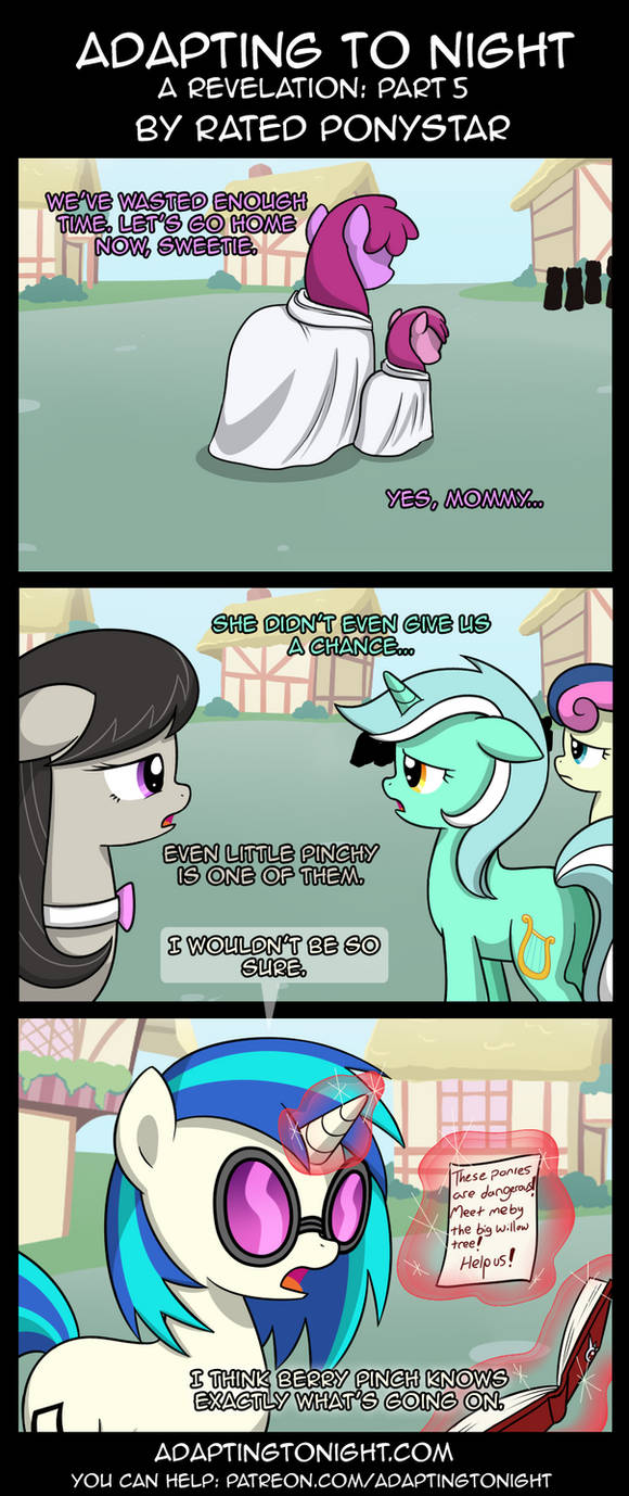 Adapting To Night: A Revelation - Part 5 by Rated-R-PonyStar
