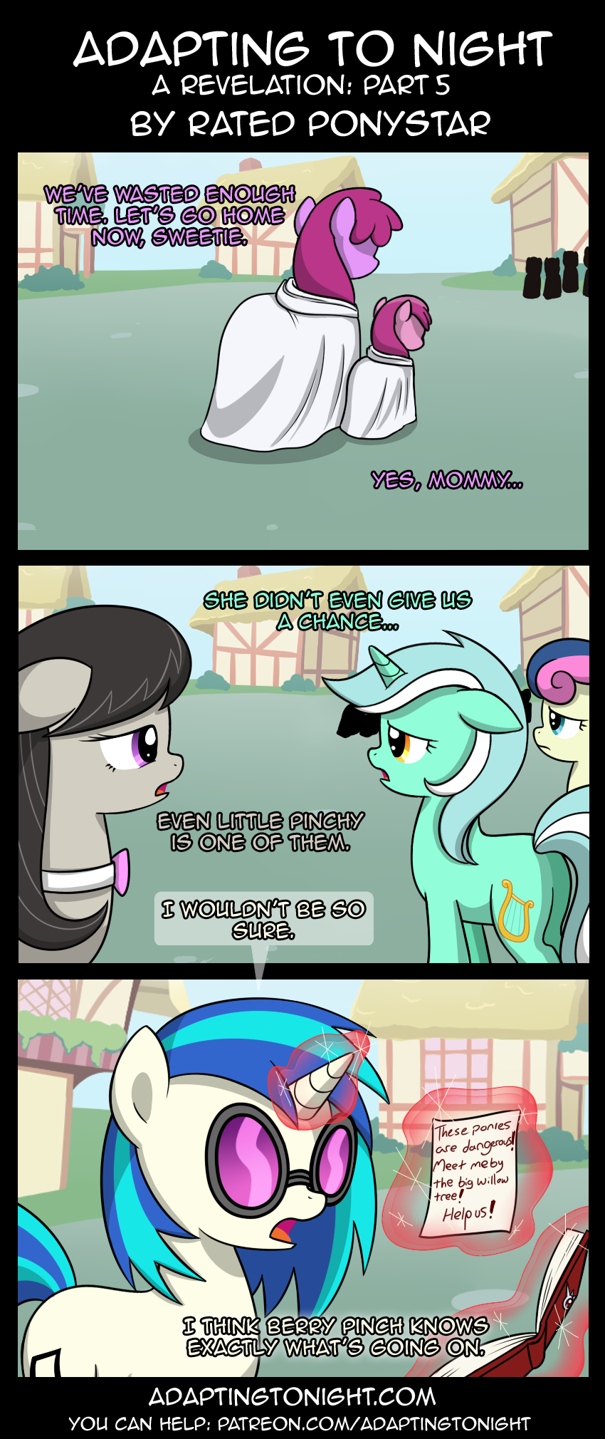 Adapting To Night: A Revelation - Part 5 by Rated-R-PonyStar