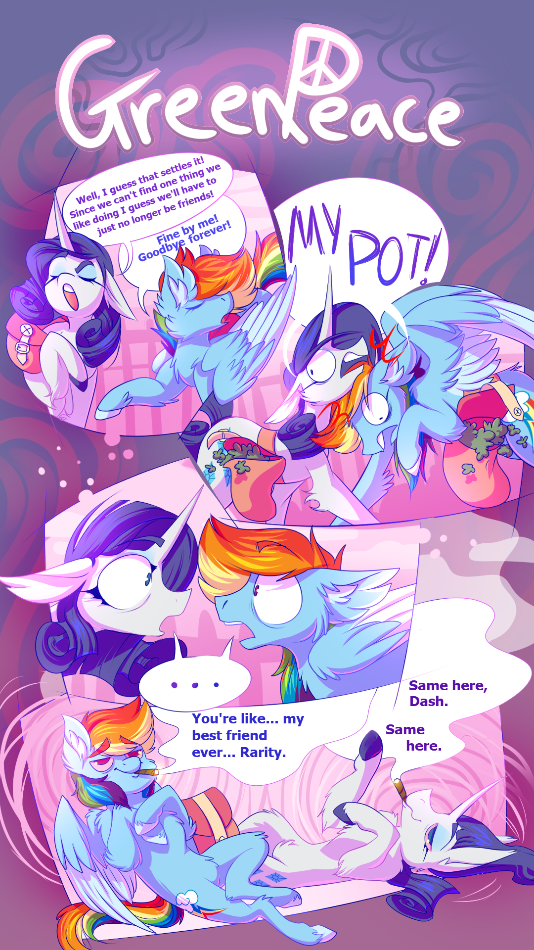 Green Peace by Rated-R-PonyStar