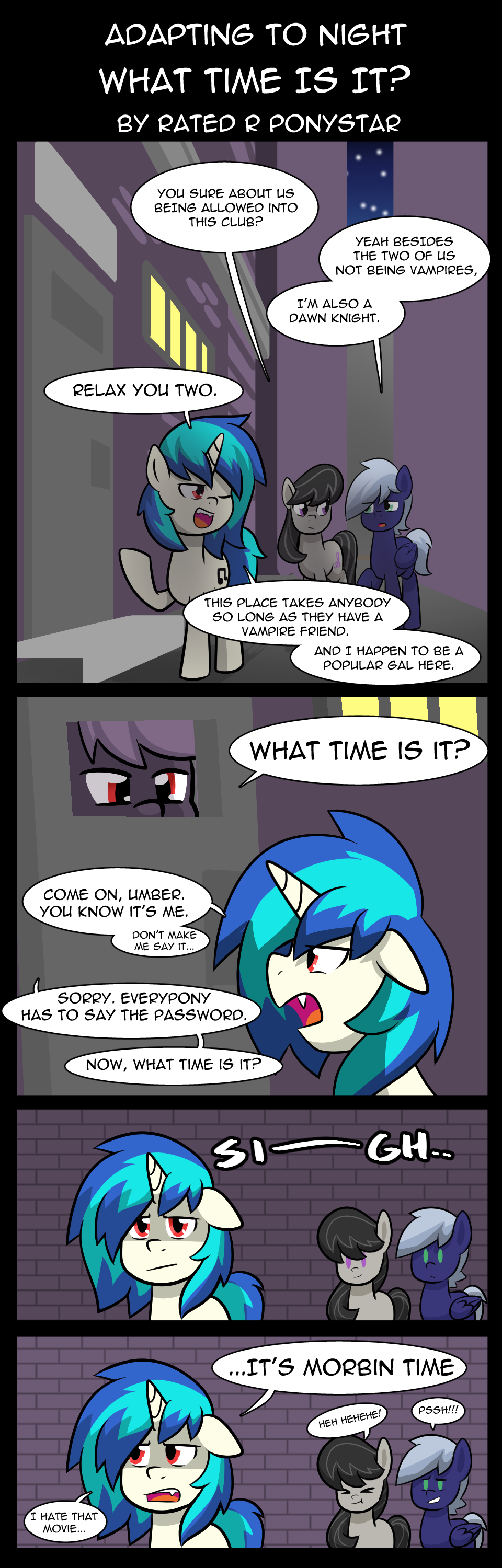 Rated R Deviantart AtN: What Time Is It? by Rated-R-PonyStar on DeviantArt