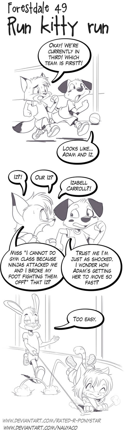 Rated R Deviantart Forestdale #49: Run Kitty Run by Rated-R-PonyStar on DeviantArt