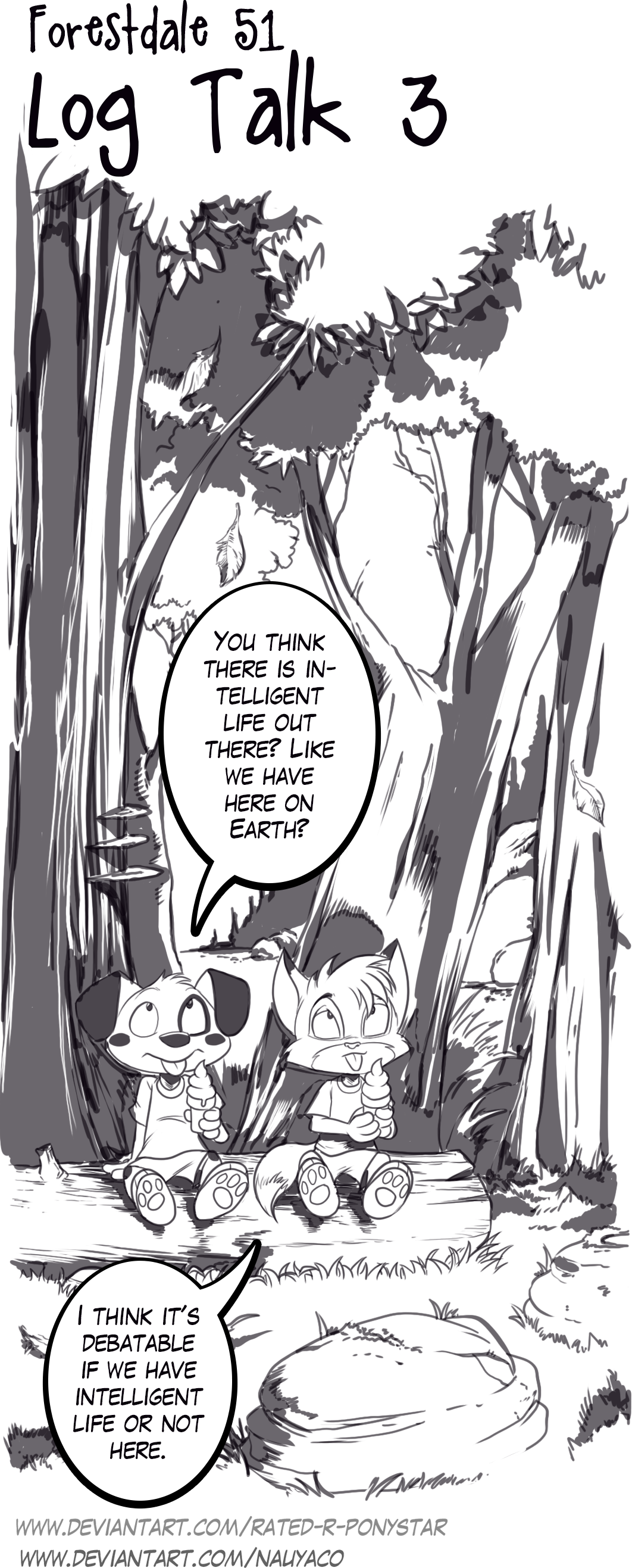 Ratted R Log Forestdale #51: Log Talk 3 by Rated-R-PonyStar on DeviantArt