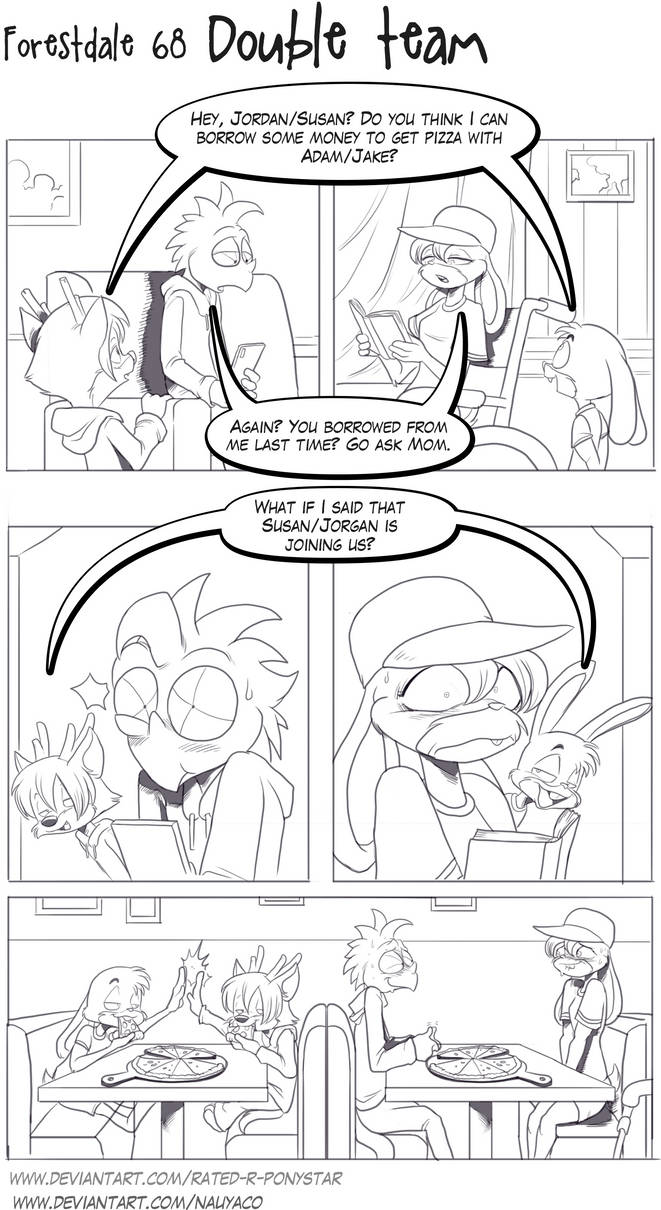 Rated R Deviantart Forestdale #68: Double Team by Rated-R-PonyStar on DeviantArt