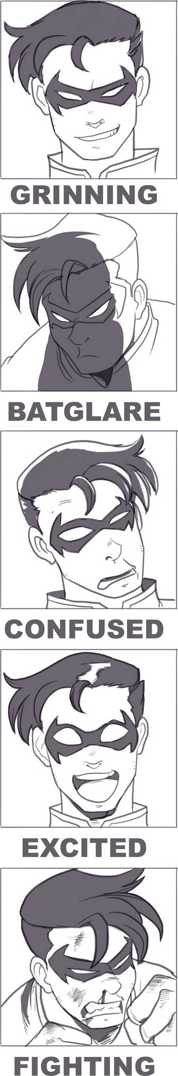 Rated R Deviantart Patreon Reward: Nightwing Emotions by Rated-R-PonyStar on DeviantArt
