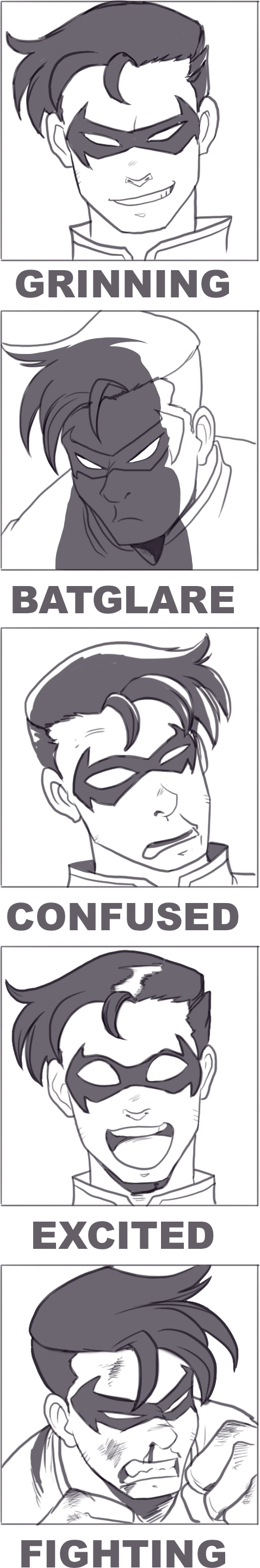 Rated R Deviantart Patreon Reward: Nightwing Emotions by Rated-R-PonyStar on DeviantArt
