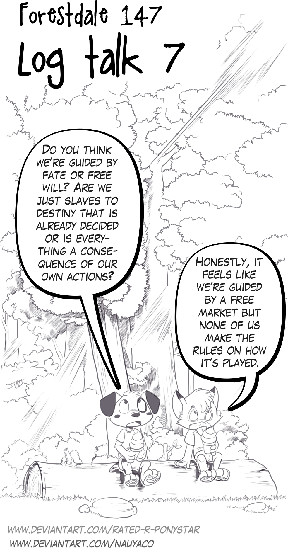 Ratted R Log Forestdale #147: Log Talk 7 by Rated-R-PonyStar on DeviantArt