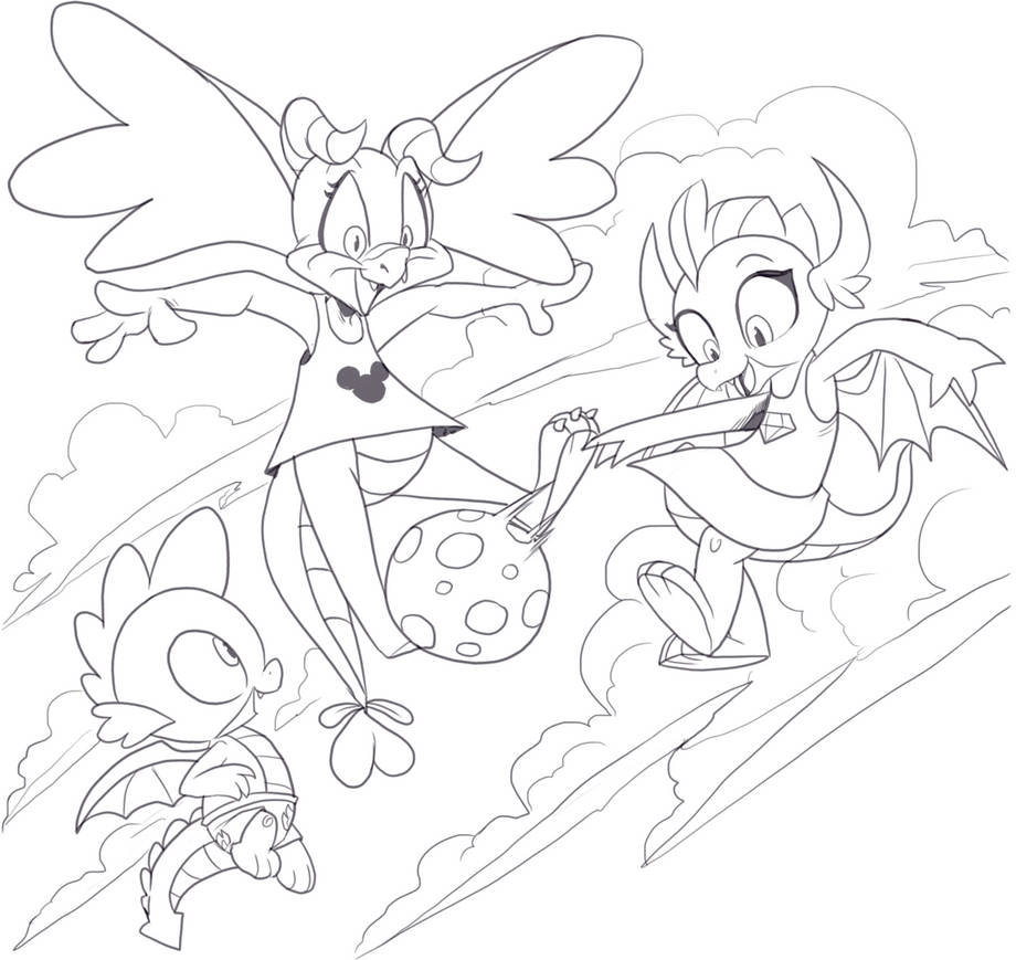 Rated R Deviantart SpikeSmolderFan Oct 2023 Patreon Sketch by Rated-R-PonyStar on DeviantArt