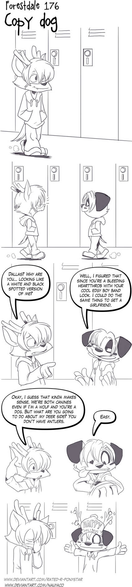 Rated R Deviantart Forestdale #176: Copy Dog by Rated-R-PonyStar on DeviantArt