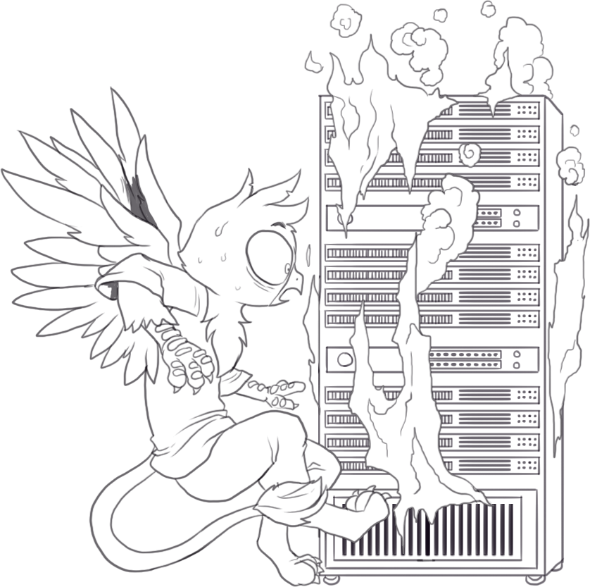Rated R Deviantart Patreon Reward: Cyber fire by Rated-R-PonyStar on DeviantArt