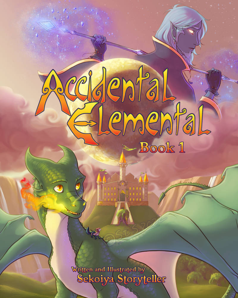 A.E. Book 1: Cover by Accidental-Elemental on DeviantArt