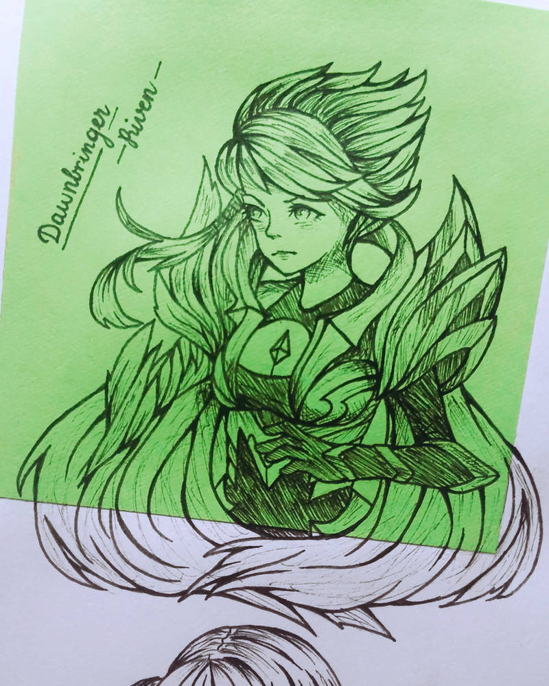 Draw Riven From D2 Dawnbringer Riven by ClaveA on DeviantArt