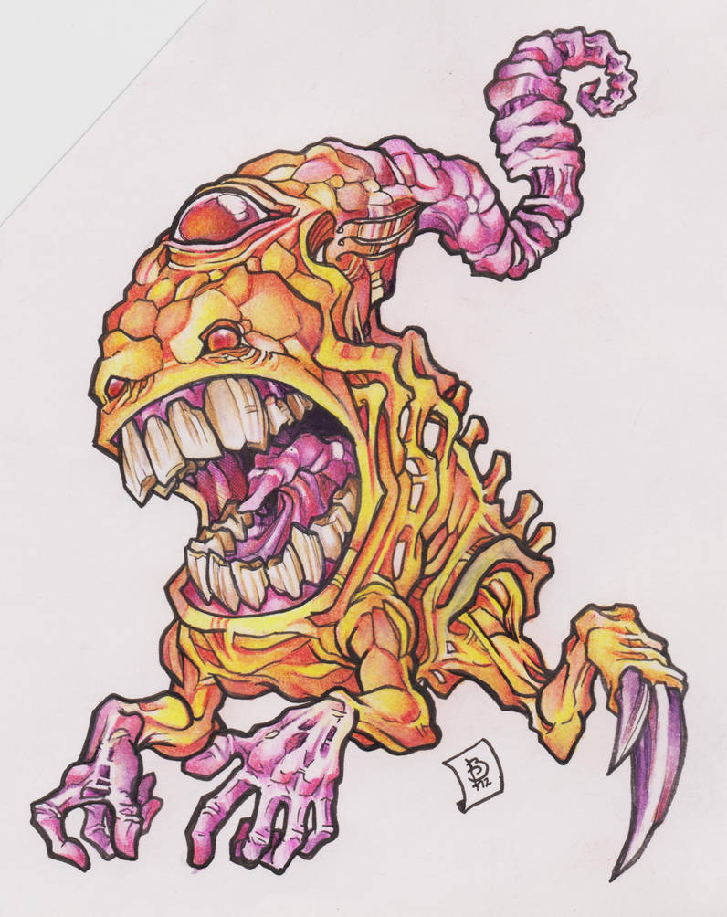 Monster 001 by Katakalysmic on DeviantArt