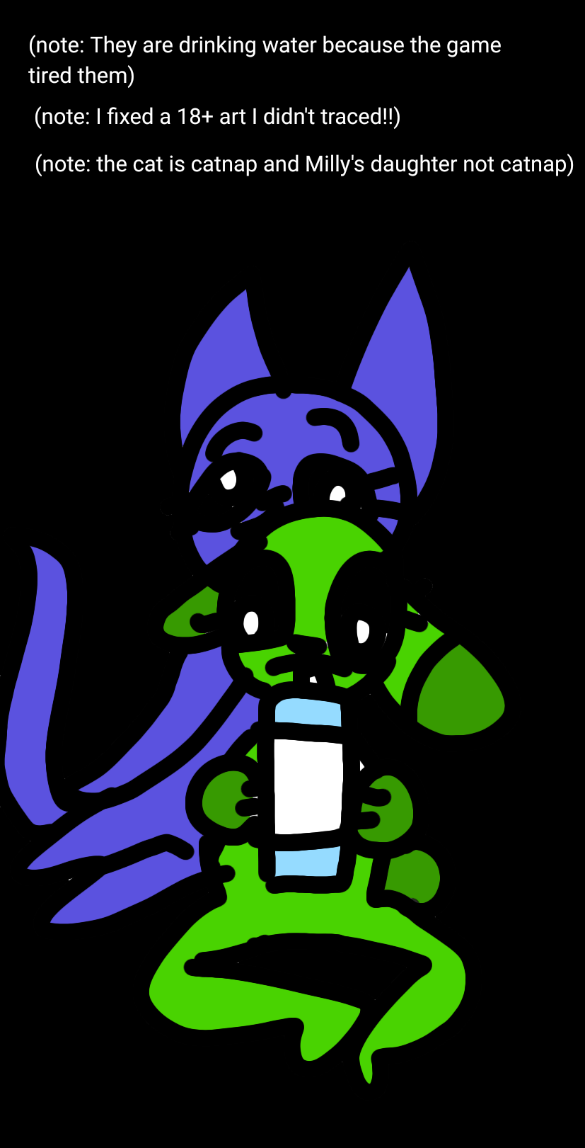 (fixing 18+ comics part 2) drinking water