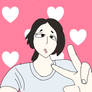 Me irl but I drew on it