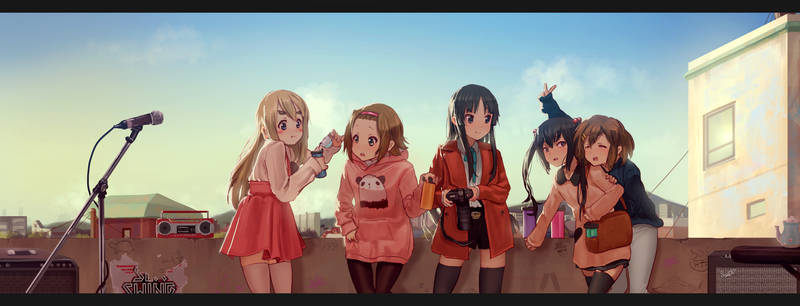K-On Character Sketches by Infinite-Edge on DeviantArt