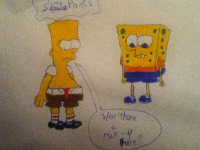 Sponge Bart SpongeBart SimpsonPants by sbrocksman on DeviantArt