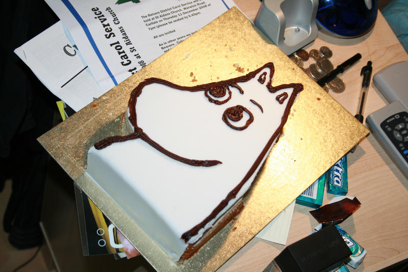 Bad Moomin Cake XD