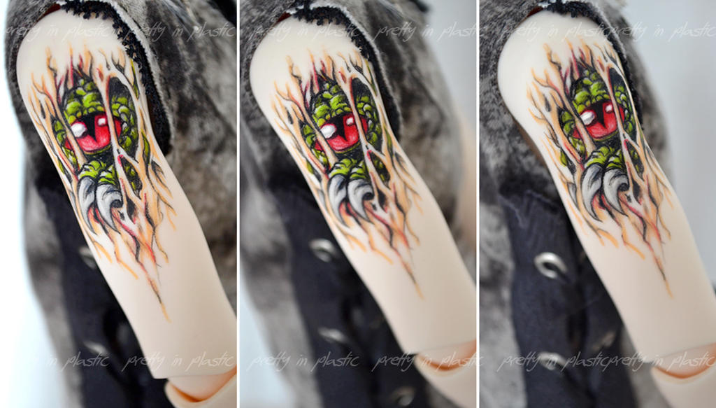 slashing monster - Raphaels new tattoo by prettyinplastic on DeviantArt