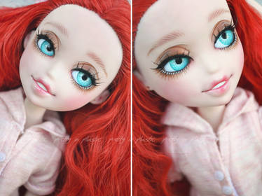 Bratzillaz Meygana Broomstix repaint (detail)