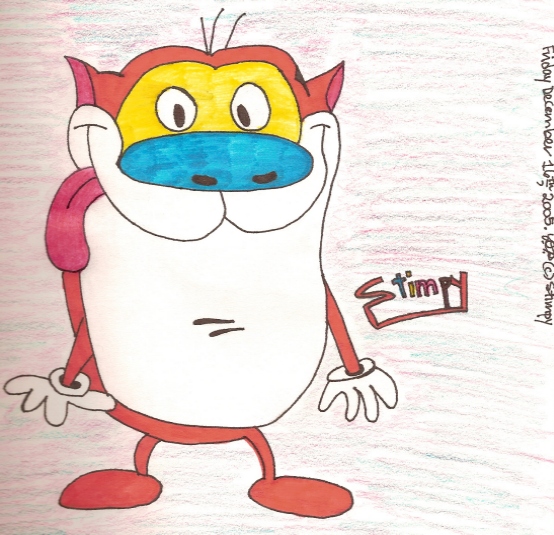Stimpy Smells Stimpy by Desart on DeviantArt