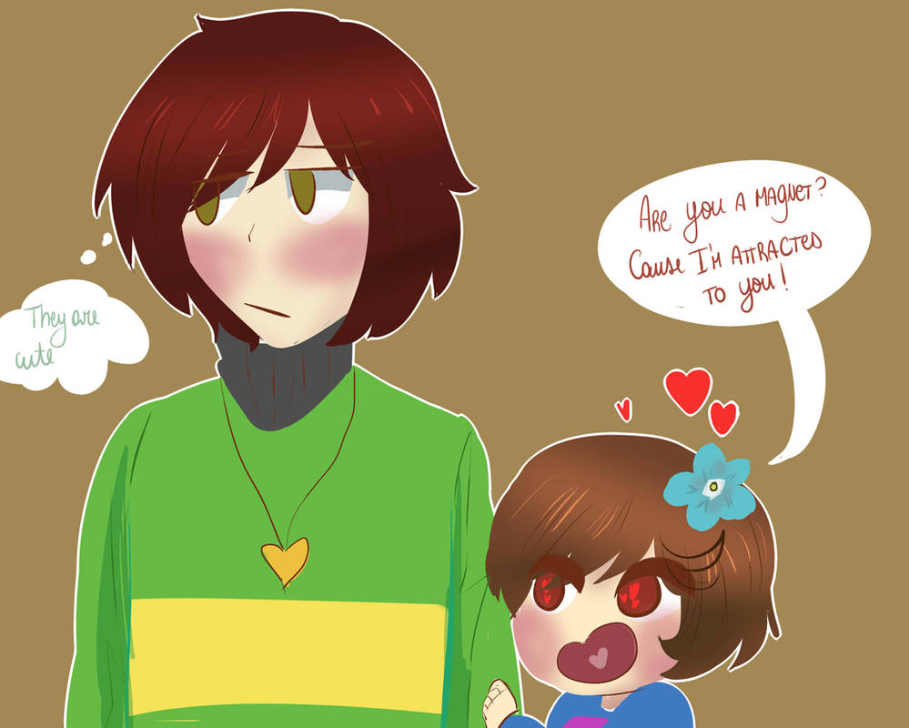 welcome to the family Chara =) #undertale #undertaleedit #frisk