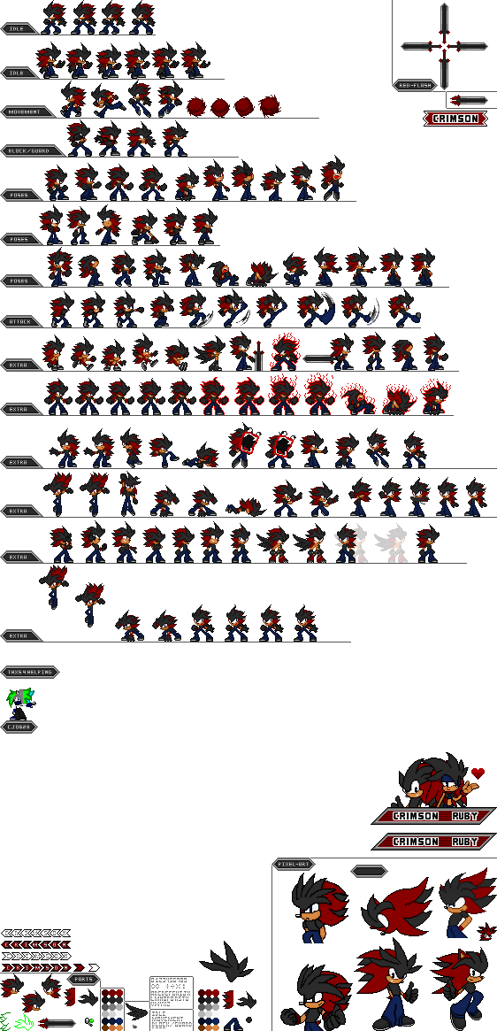 Crimson Sprites