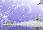 A PURPLE WINTERS DREAM- Animation by Aim4Beauty
