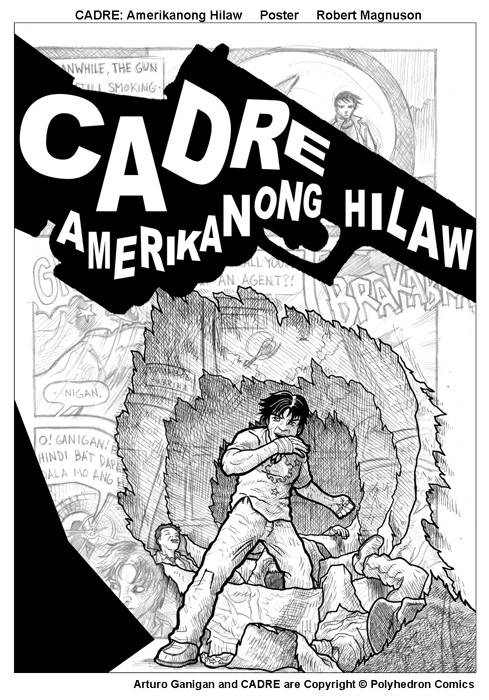 CADRE Amerikanong Hilaw Poster