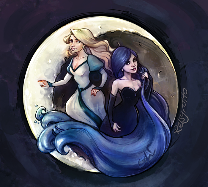 Odette And Odile by relsgrotto on DeviantArt Odette And Odile by relsgrotto on DeviantArt