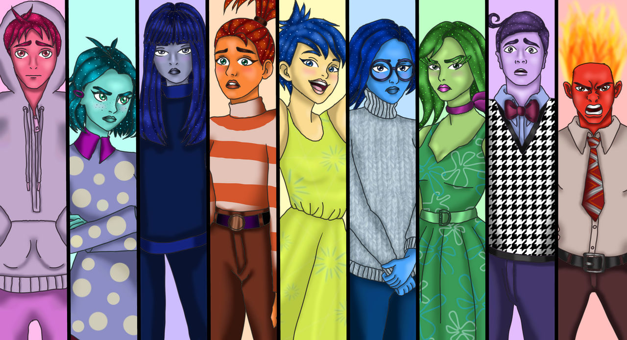 Inside Out Ii Deviantart Inside Out 2 Emotions Fan Art by Ioana14Art on DeviantArt