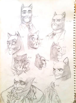 Blacksad sketch