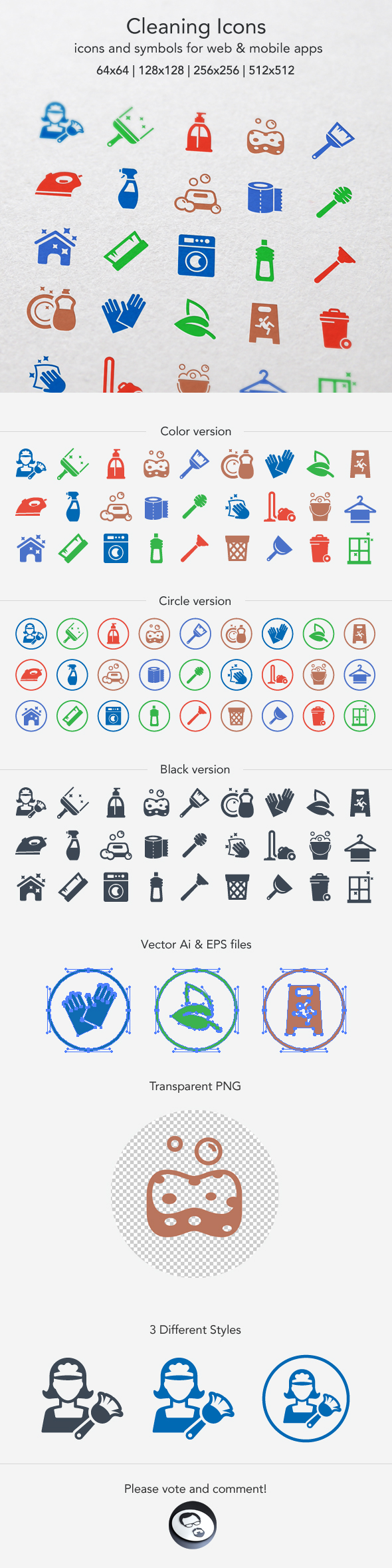 Cleaning Icons